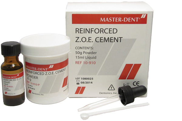 سمان زینک اکساید اژنول تقویت شده،مستردنت،masterdent,Z.O.E. Reinforced Cem
